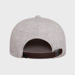 Boné 7 panel aba reta Ref:0249 - Traseiro