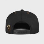 Boné snapback aba pele de cobra Ref:0197 - Traseiro