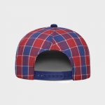 Boné aba reta xadrez Ref:0257 - Traseiro