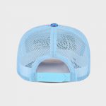 Boné trucker jeans e tela Ref:0208 - Traseira