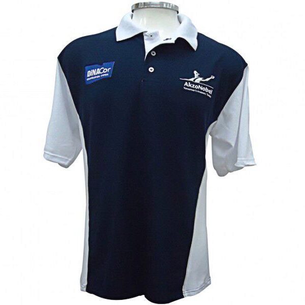 Camiseta Gola Polo Bordada