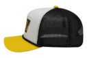 Imagem - Boné trucker amarelo e preto - Lateral