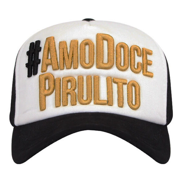 Imagem - Boné trucker com bordado em alto relevo - Frente