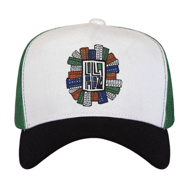 Imagem - Boné trucker em três cores - Frente