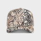 Boné com estampa de onça - Frente
