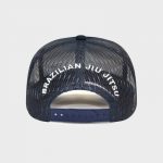 Boné trucker de redinha azul - Traseira