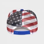 Boné americano de tela country - Traseira