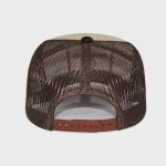 Boné country de tela e estopa - Traseira