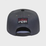 Boné aba reta com path - Traseiro