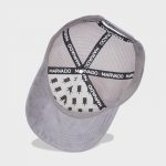 Boné trucker de veludo e tela - Interior