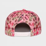 Boné aba reta feminino onça Ref:0254 - Traseiro