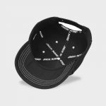 Boné aba curva com pespontos contrastantes - Interior