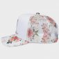 Boné trucker feminino floral - Lateral