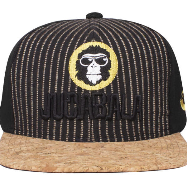 Boné com aba reta de cortiça - Frente