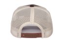Boné trucker de veludo e tela - Traseira