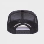 Boné trucker de tela com frontal sublimado - Traseiro