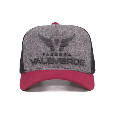 Foto boné trucker promocional com silkscreen - Frente