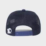 Boné trucker em xadrez e tela Ref:5019 - Traseiro