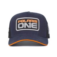 Boné trucker promocional de tela - Frente