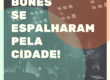 Os bonés se espalharam pela cidade